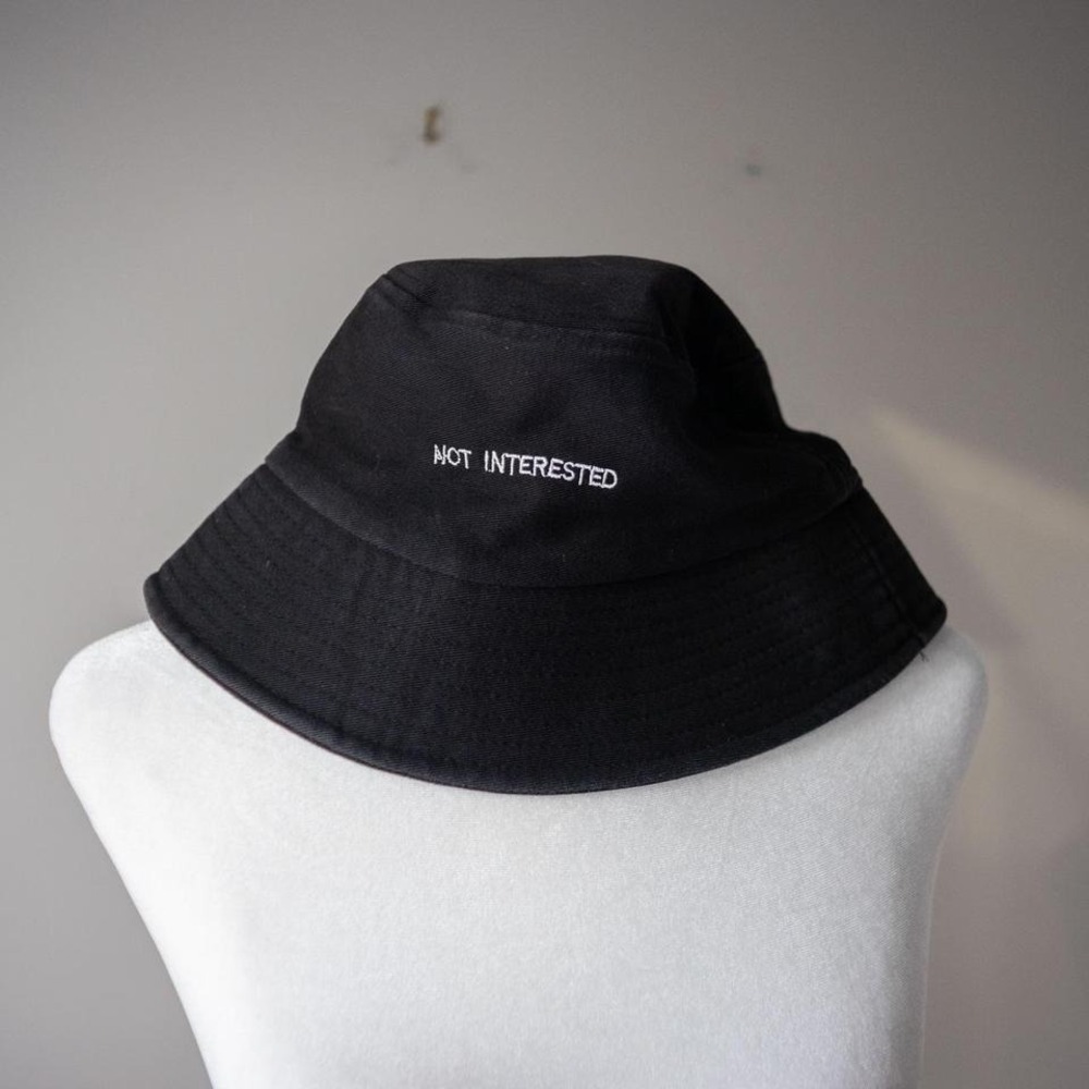 Not Interested Bucket Hat